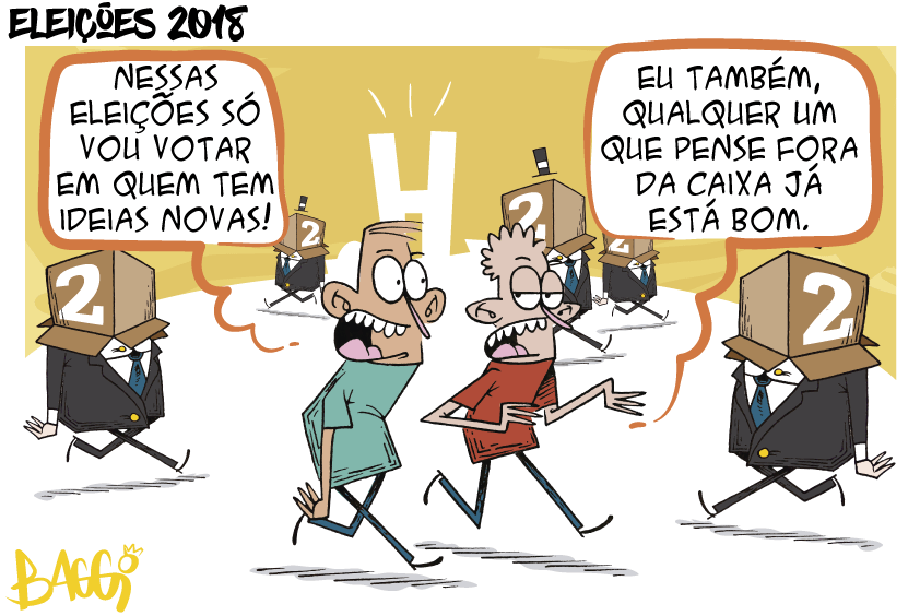 Charge: Jornal de Brasília