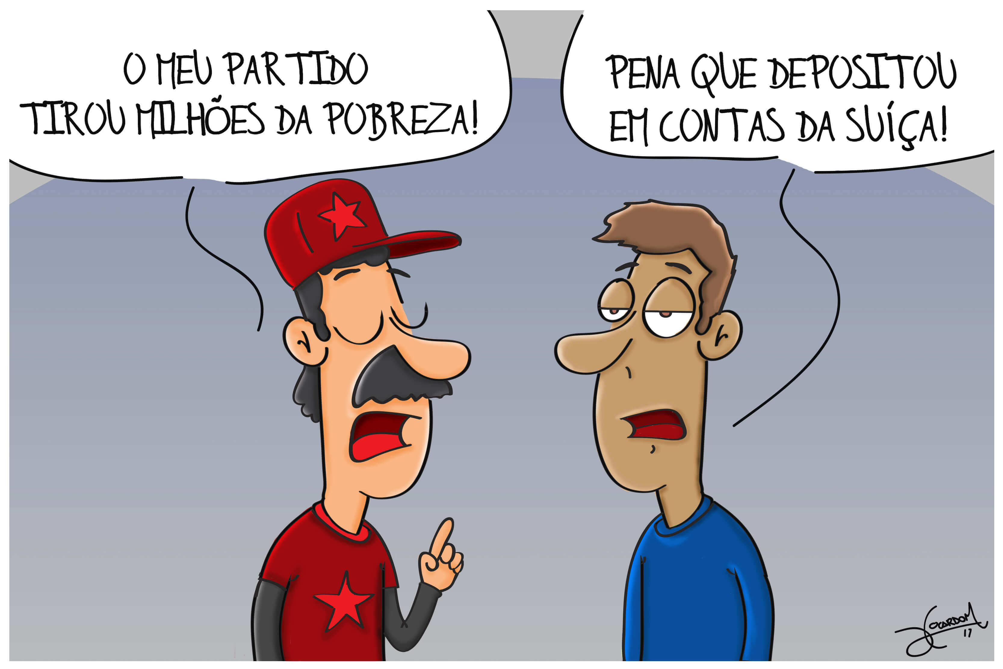 Charge: psdb.org.br