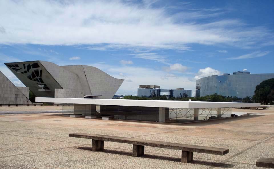 Casa de Chá de Brasília, na Praça dos Três Poderes