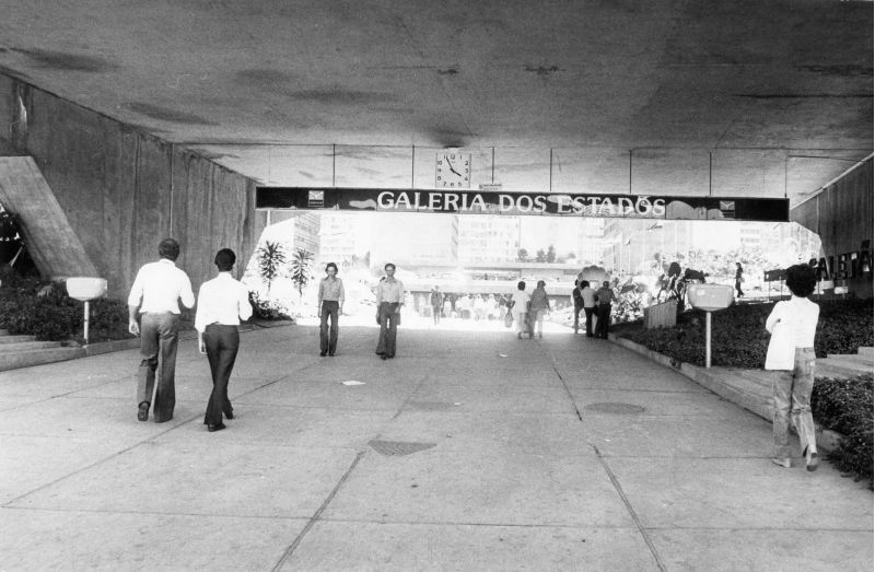 Galeria dos Estados, julho de 1978. Foto de Lourdes Calvo/CB/D.A Press