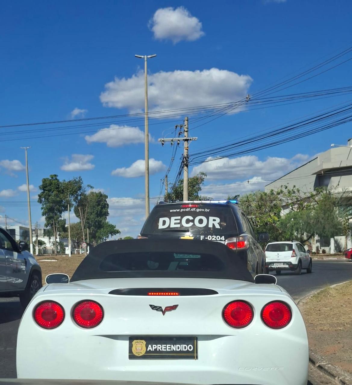 Delegacia de Combate à Corrupção apreende carro de luxo com ex-secretário de Economia do DF - Capital S/A - 