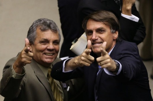 Alberto Fraga e Bolsonaro