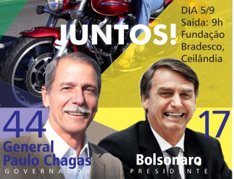 Bolsonaro e Paulo Chagas
