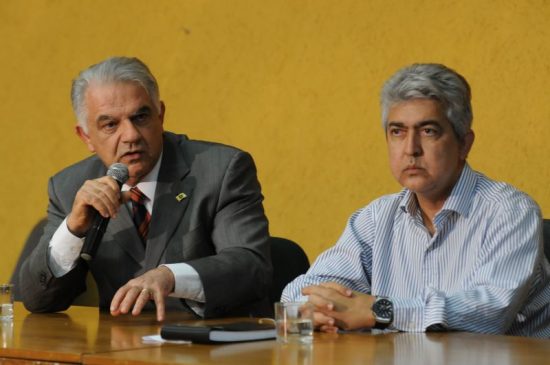 Ex-secretários de saúde Elias Miziara e Rafael Barbosa