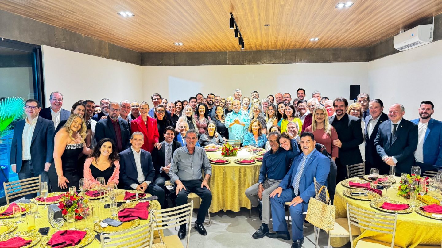 Confraternização de Natal do governador Ibaneis Rocha com a equipe