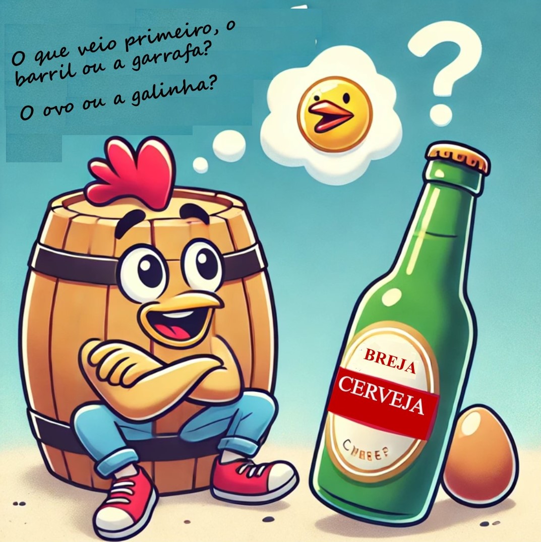 Quem nasceu primeiro? O barril de chope ou a garrafa de cerveja?  - 