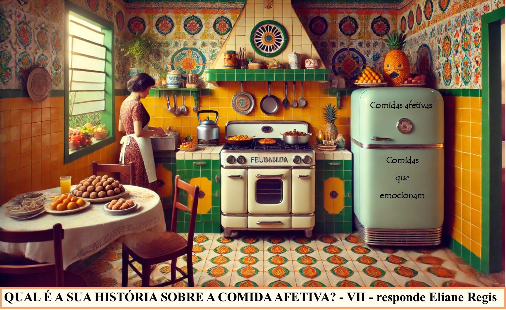 Qual é a sua história sobre a comida afetiva?  - 