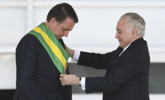 Michel Temer e Bolsonaro