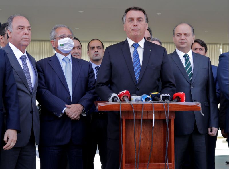 Bolsonaro, Guedes e deputados anunciam o envio da Reforma administrativa
