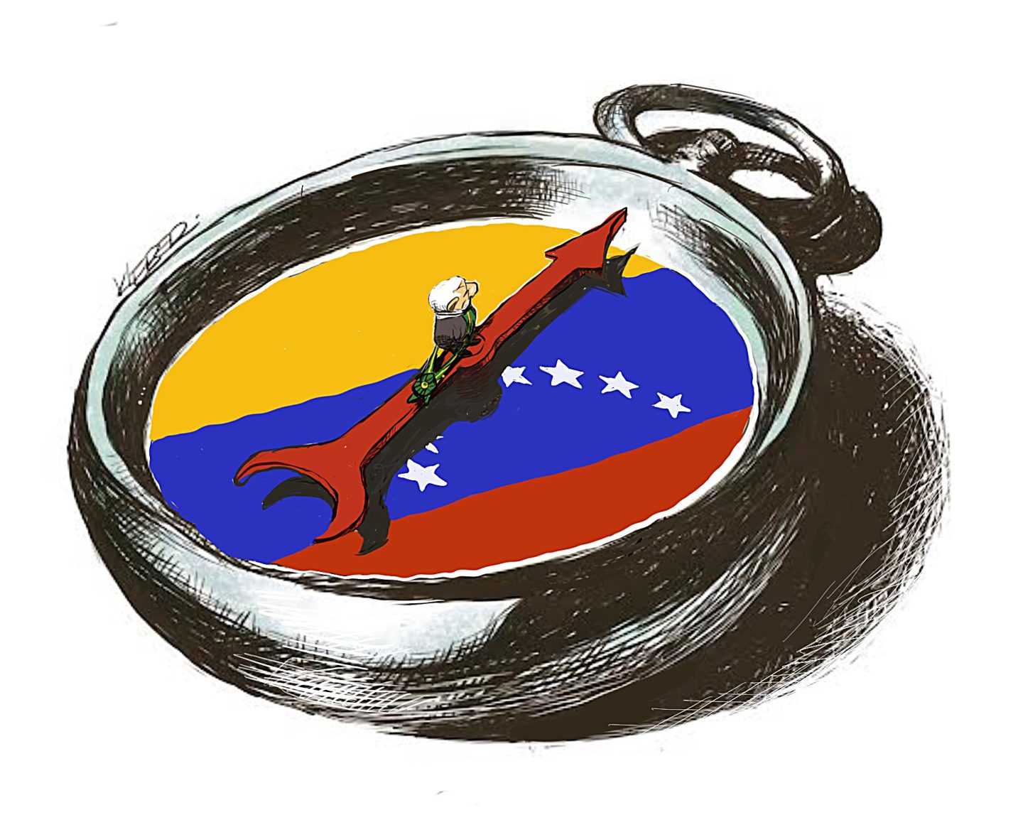 Venezuela. Arte: Kleber Sales/CB