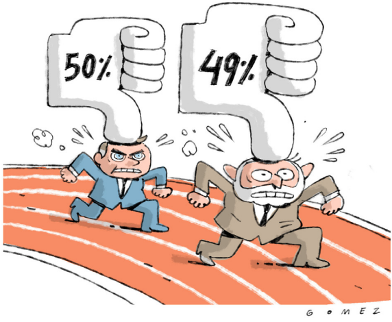 Rejeição segue como fator determinante da eleição - Blog da Denise
