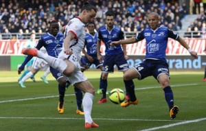 Ibra fez quatro dos nove gols do PSG sobre o Troyes. Imagem: PSG