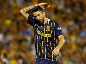 Alejandro Donatti: cinco gols em 2016, quatro deles na Libertadores. Foto: Divulgação/Rosario Central