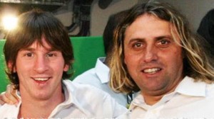 Messi e Angel Guillhermo Hoyos: velhos amigos