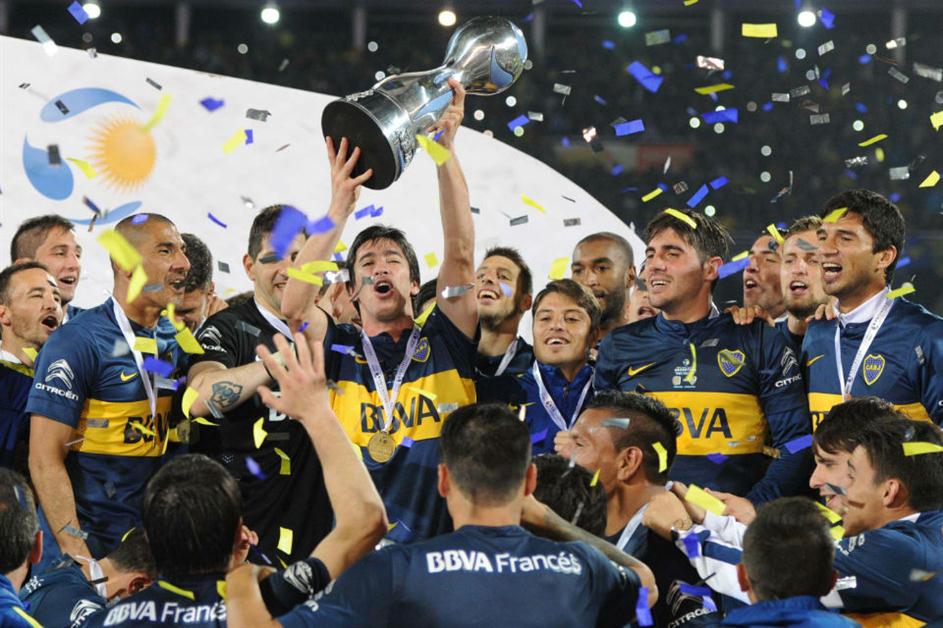 Atual campeão, o Boca Juniors defende o título da Superliga. Foto: AFP 