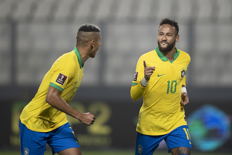 Em seu 1º jogo sem público, Brasil inicia caminhada rumo à Copa diante da  Bolívia, jogo futebol brasil 
