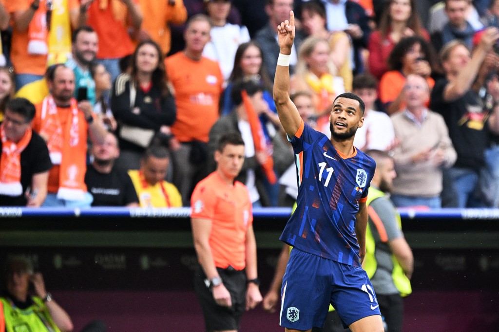 Eurocopa: Gakpo chega a 12 gols pela Holanda, todos em jogos oficiais - 