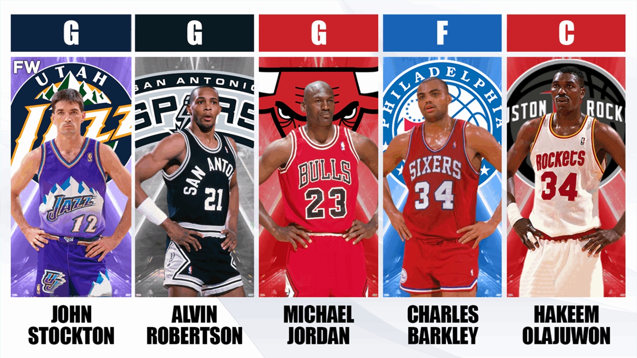 Oscar, Olajuwon, Jordan, Barkley. Stockton: o maior Draft da história da NBA - Blog Drible de Corpo - 