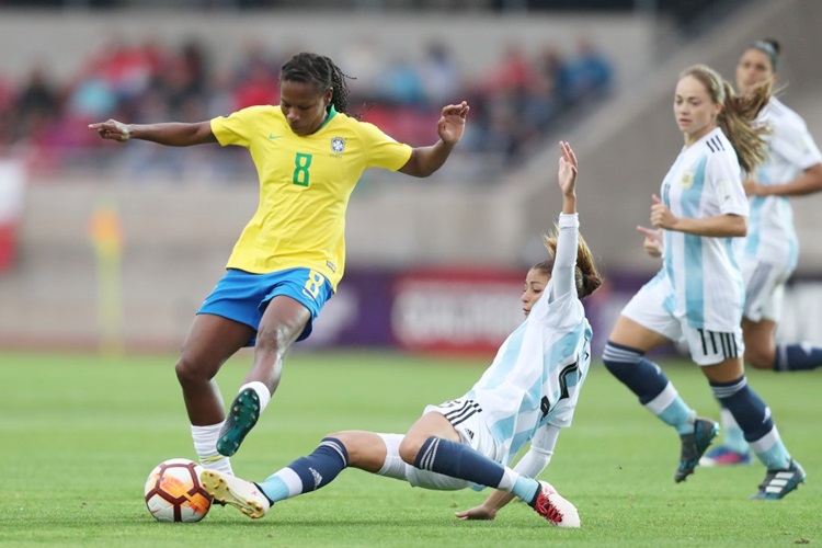 Seleção Brasileira de futebol feminino disputa a oitava Copa do Mundo, em 2019, na França. Vaga foi conquistada na Copa América 2018