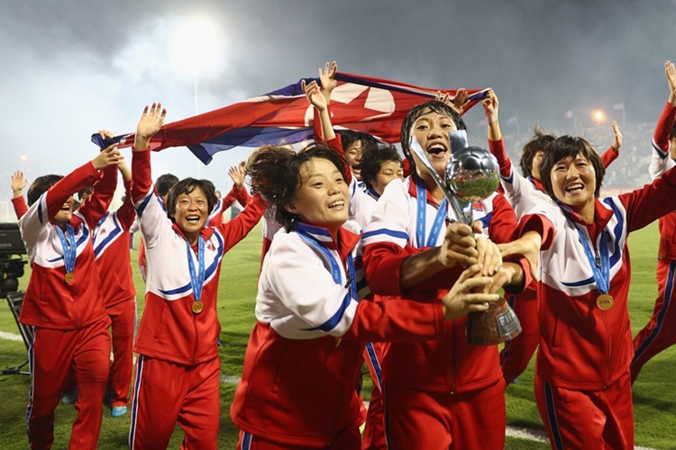 A Coreia do Norte é a atual campeã mundial feminina sub-20 | Foto: Ian Walton/FIFA