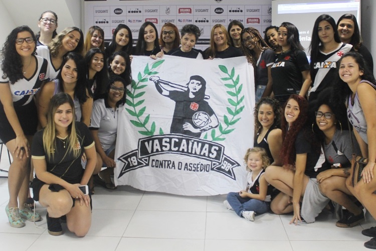 Vascaínas contra o assédio: grupo que une torcedoras contra o assédio | Foto: Lucila Frisone/Vasco