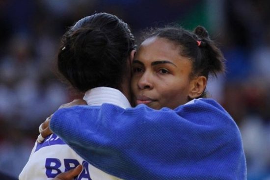 a judoca Érika Miranda se aposenta dos tatames. Brasiliense é recordista com mais medalhas em mundiais entre brasileiros