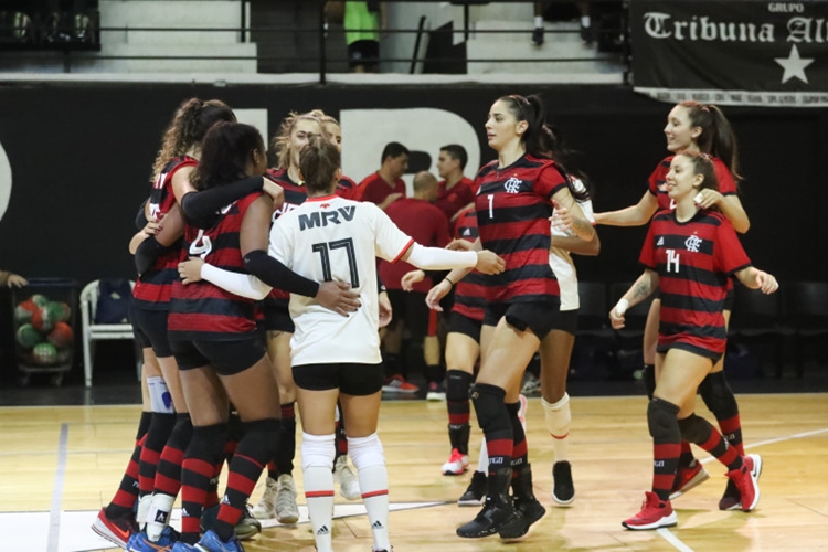 Equipe de vôlei do Flamengo está na Superliga C feminina