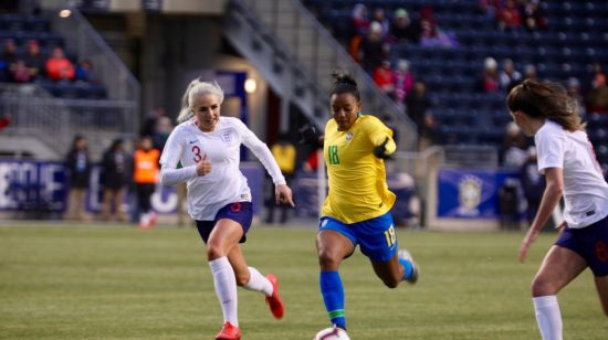 Seleção Brasileira de futebol feminino perde para Inglaterra no torneio She Believes, nos Estados Unidos