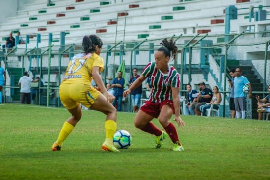 Fluminense vence Cresspom na estreia do Brasileiro A2 de futebol feminino 2019; jogo tem polêmicas com estrutura