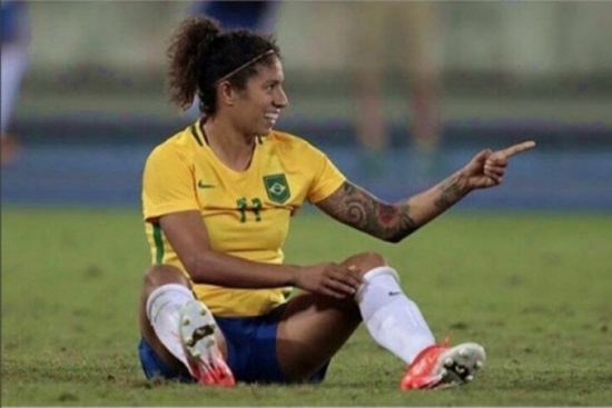 Cristiane atacante da Seleção Brasileira disputa a quinta Copa do Mundo dela na França, em 2019
