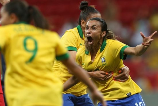 Copa do Mundo feminina de futebol na França: Marta é a maior artilheira da história dos mundiais
