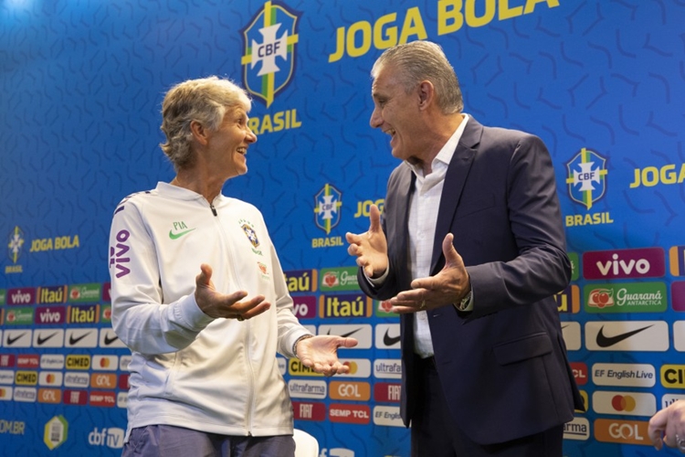 Pia Sundhage é apresentada na CBF como nova técnica da Seleção Brasileira feminina de futebol