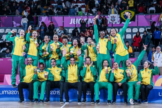 Basquete feminino do Brasil foi ouro nos Jogos Pan-Americanos de Lima 2019