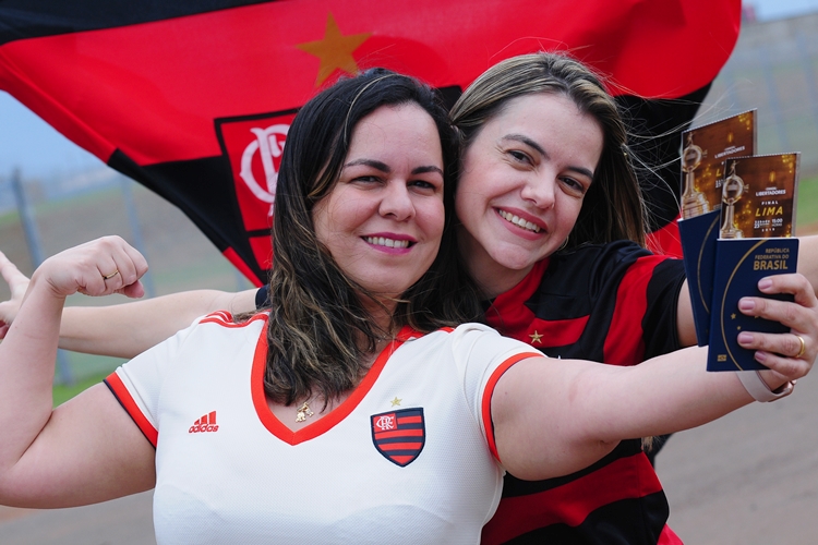 Mulheres-final-Flamengo-River Plate-Libertadores
