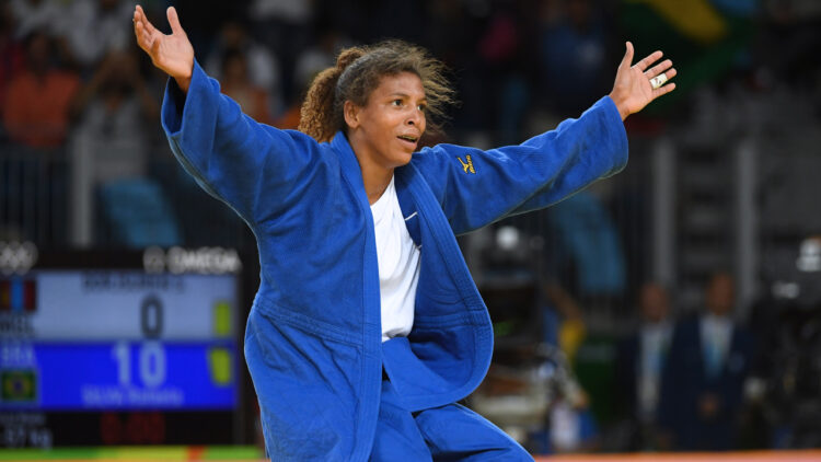 Rafaela Silva, campeã olímpica de judo nas Olimpíadas do Rio-2016: representatividade negra