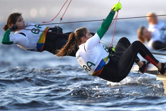 Brasileiras Kahena Kunze e Martine Grael são favoritas ao bicampeonato olímpico na categoria 49er FX da vela