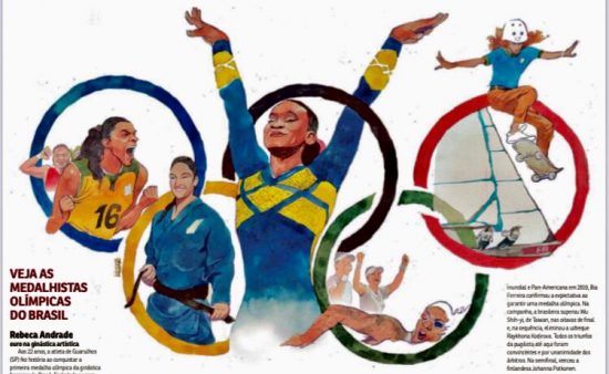 Brasil amplia o número de mulheres medalhistas olímpicas em Tóquio-2020