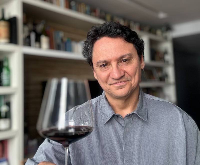 Embaixador dos vinhos do Tejo, Marcelo Copello visita Brasília - Liana Sabo - 