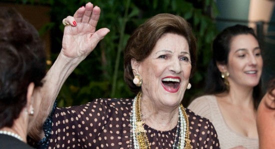 Wilma Pereira comemorou 90 anos com alegria