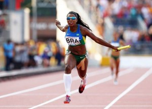 Rosângela Santos, atleta que compunha a equipe de revezamento em Pequim, também está na Rio 2016