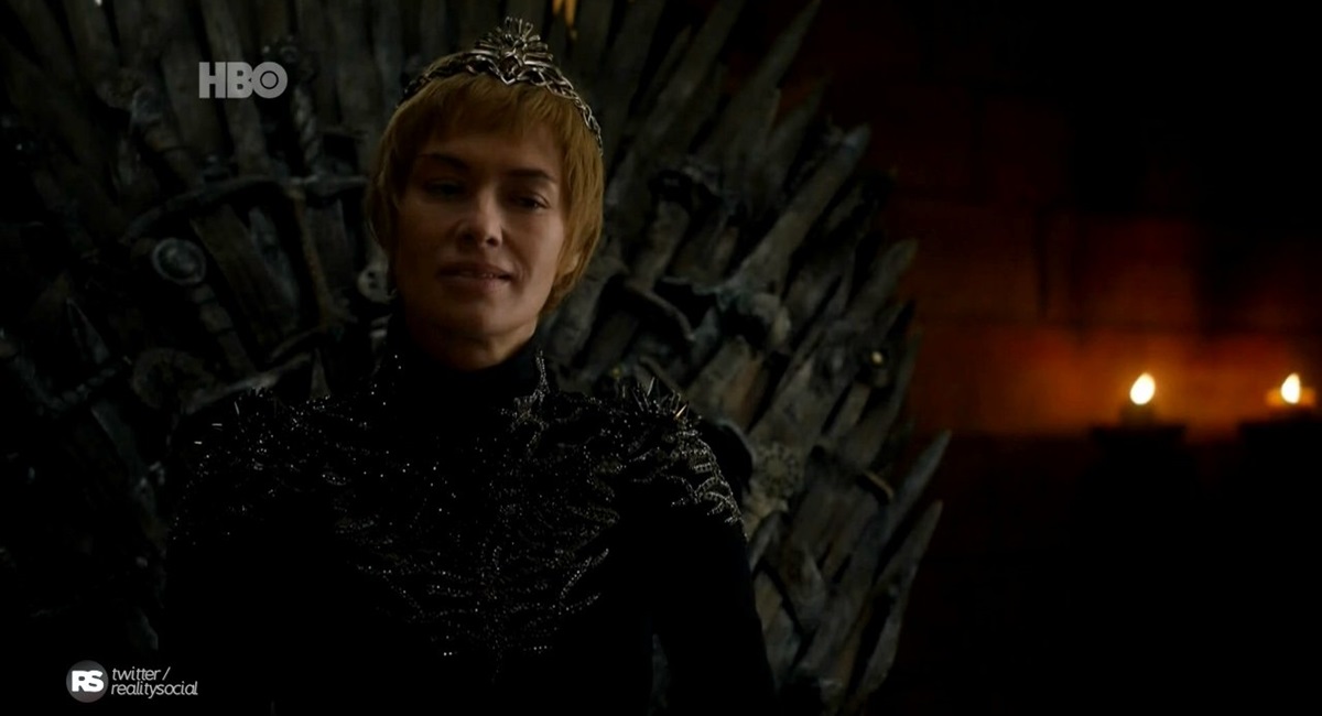Cersei em cena do episódio The queen's justice