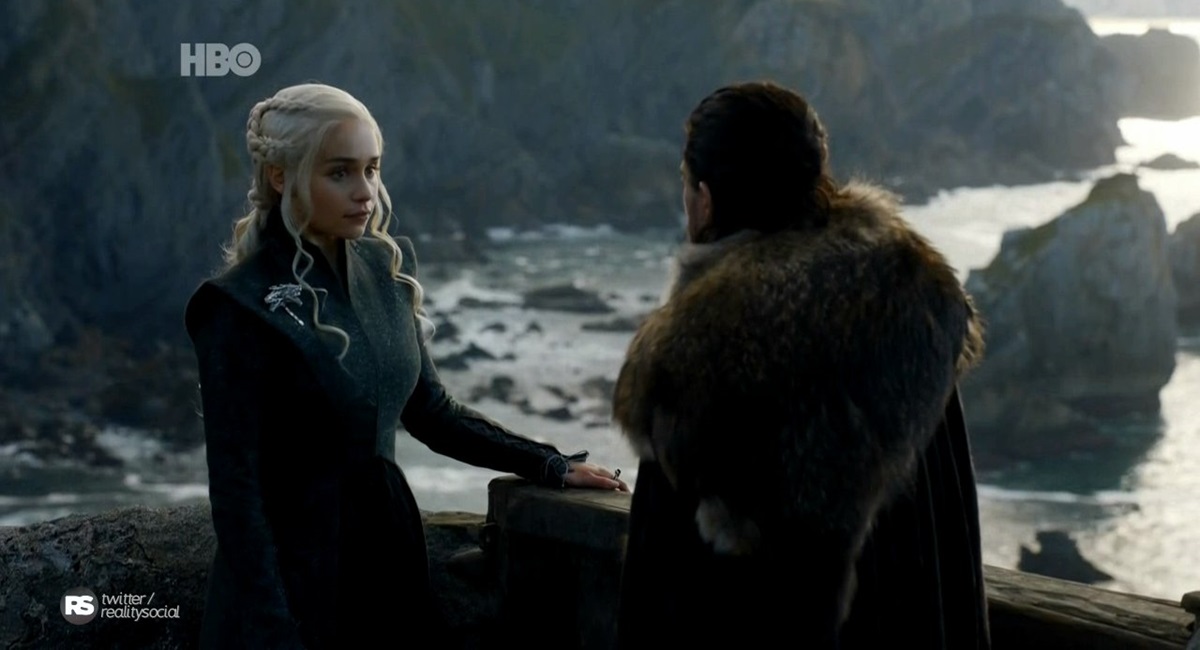 Daenerys e Jon em The queen's justice