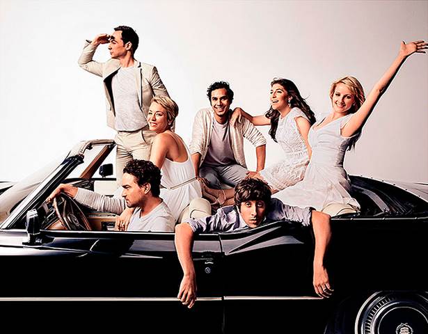Imagem promocional de The Big Bang Theory