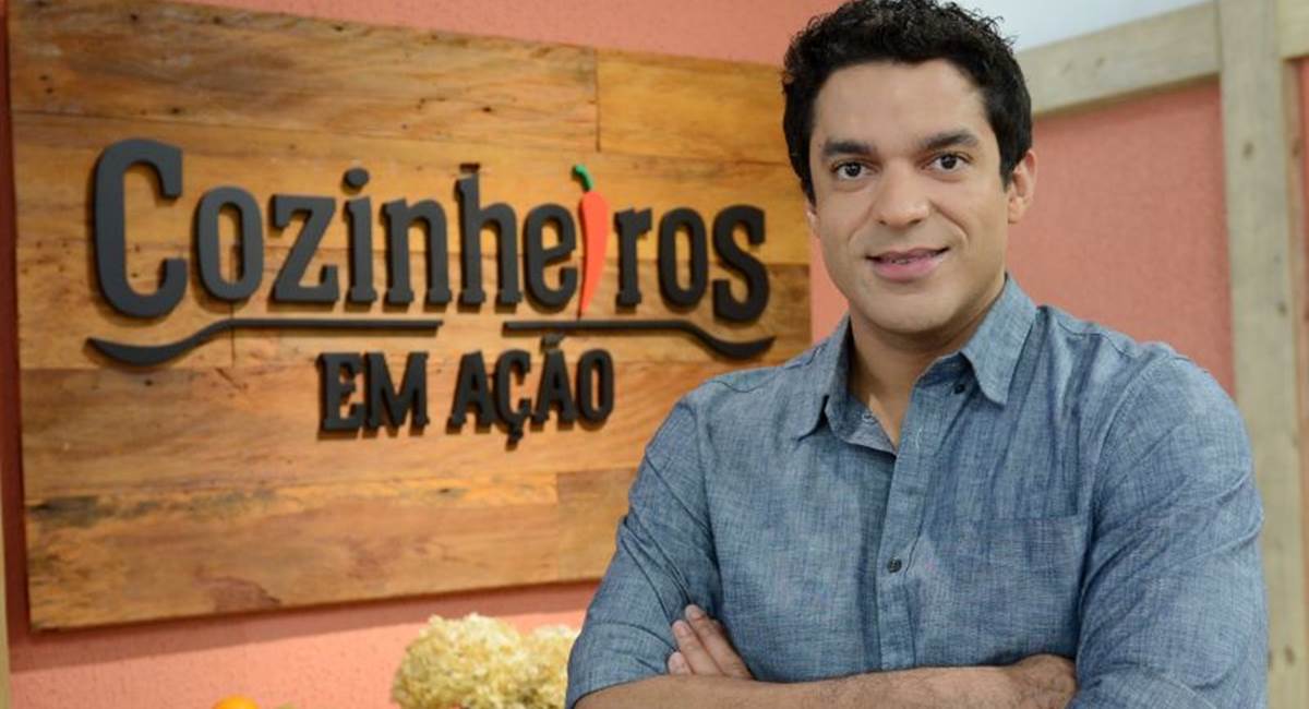 Chef Thiago Castanho, apresentador do Cozinheiros