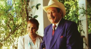 Yara Amaral e Paulo Goulart como Joana e Altino na novela Fera radical