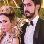 Tatá Werneck e Gabriel Godoy como Fedora e Leozinho em Haja coração