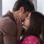 Sabrina Petraglia como Shirlei e Marcos Pitombo como Felipe em Haja coração