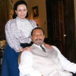Debora Duarte e Antonio Fagundes como Maria do Socorro e Gumercindo na novela Terra nostra