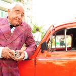 Luis Gustavo como Mario Fofoca na novela Ti ti ti