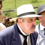 Mauro Mendonça como Coronel Justino na novela Cabocla